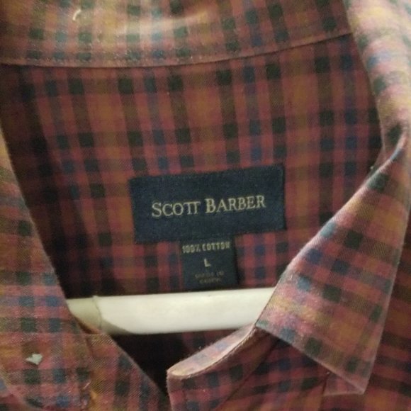 Scott Barber Large Dress Shirt - Picture 1 of 2